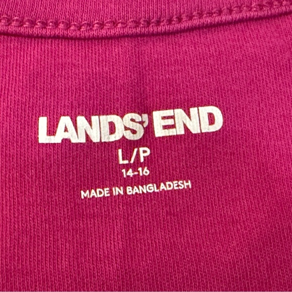 Lands' End Women's magenta petite Tank Top -Size L - Picture 11 of 12